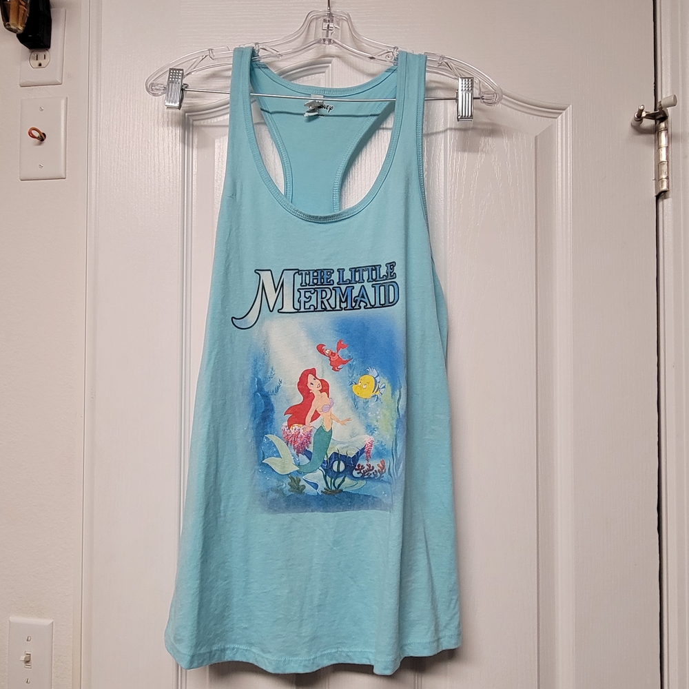 Disney The Little Mermaid Blue Tank Top